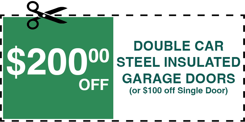 200 off garage door repair Chappaque