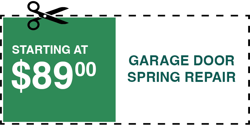 89 garage door SPRING repair Chappaque
