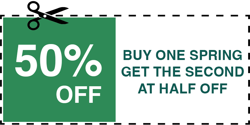 HALF OFF GARAGE SPRING FARMINGDALE Chappaque